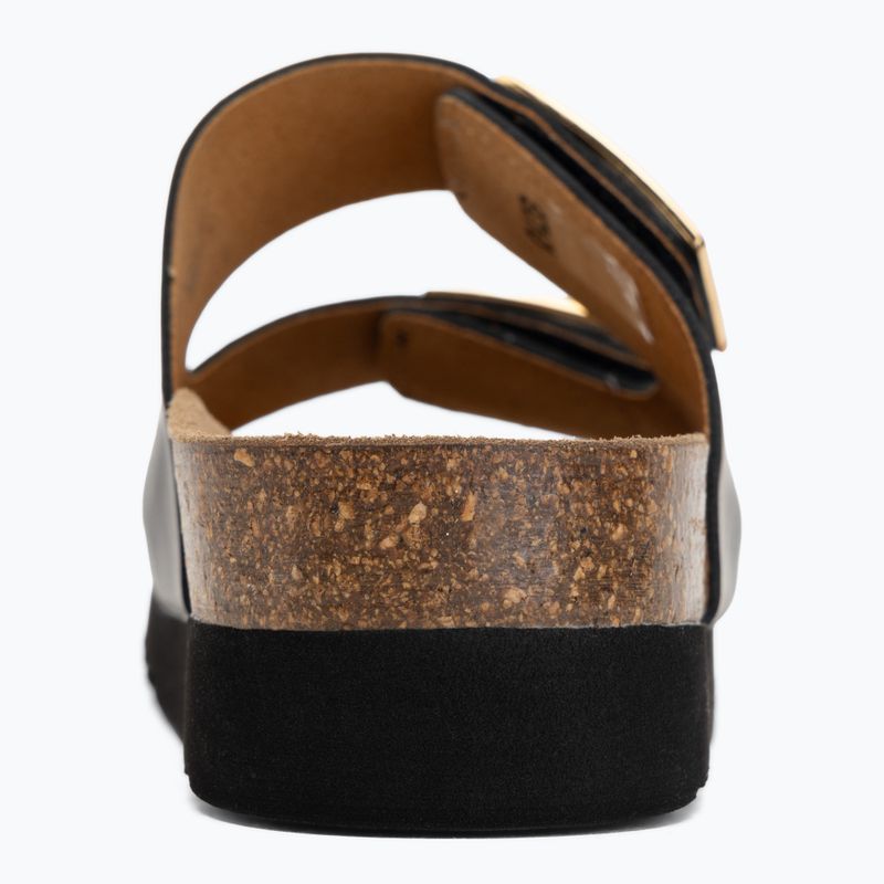 Moteriškos šlepetės Scholl Montery 2 Straps Ad Med juodos 6