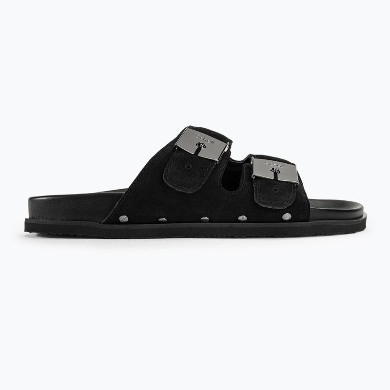 Scholl Orlando Suesp black vyriškos šlepetės 2