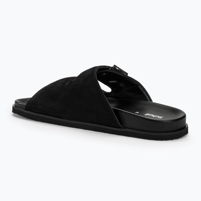Scholl Orlando Suesp black vyriškos šlepetės 3