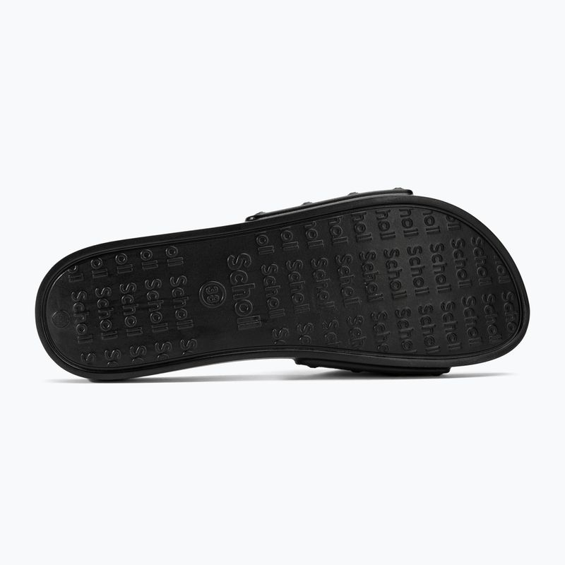 Moteriškos šlepetės Scholl Pescura Flat Aqua Eva black 4