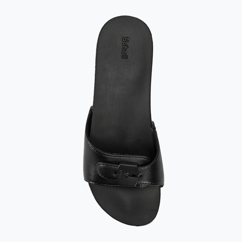 Moteriškos šlepetės Scholl Pescura Flat Aqua Eva black 5