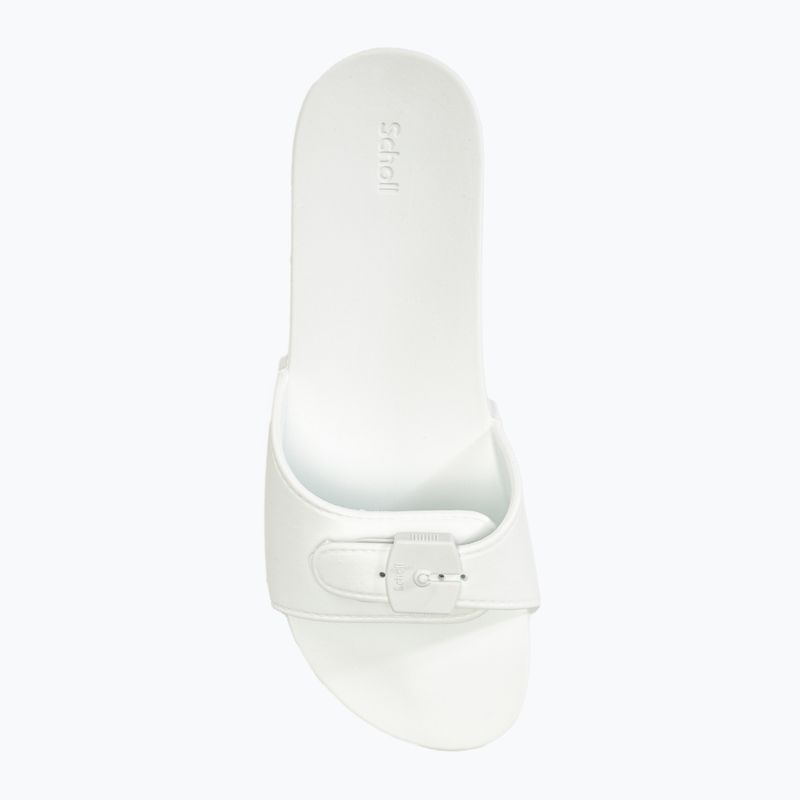 Moterų šlepetės Scholl Pescura Flat Aqua Eva off white 5