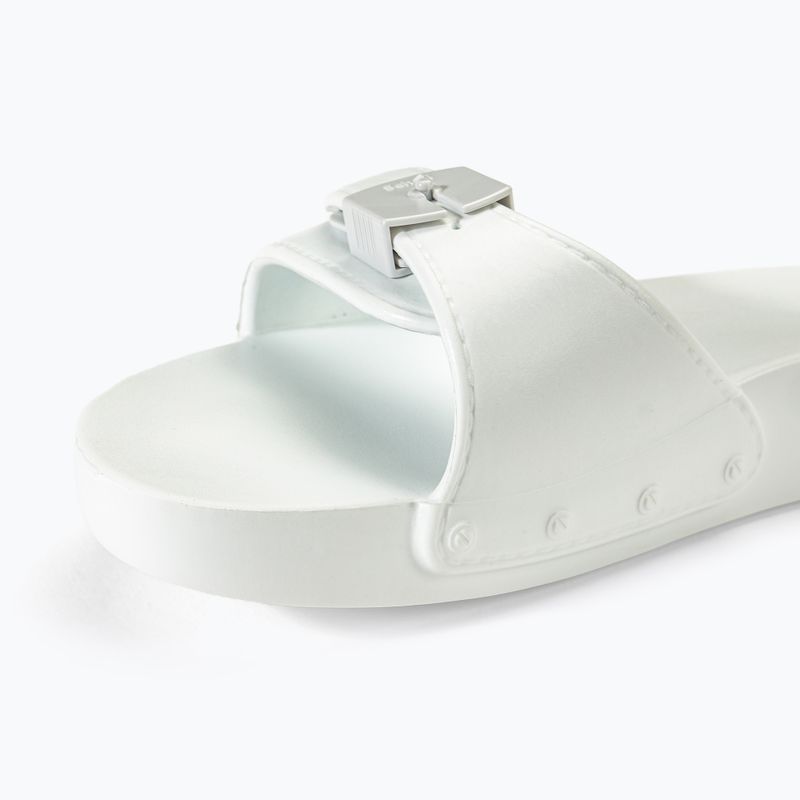 Moterų šlepetės Scholl Pescura Flat Aqua Eva off white 7