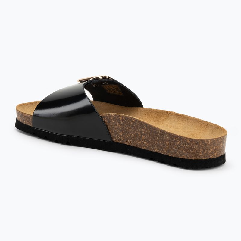 Moteriškos šlepetės Scholl Kathleen Printed Leather black 3