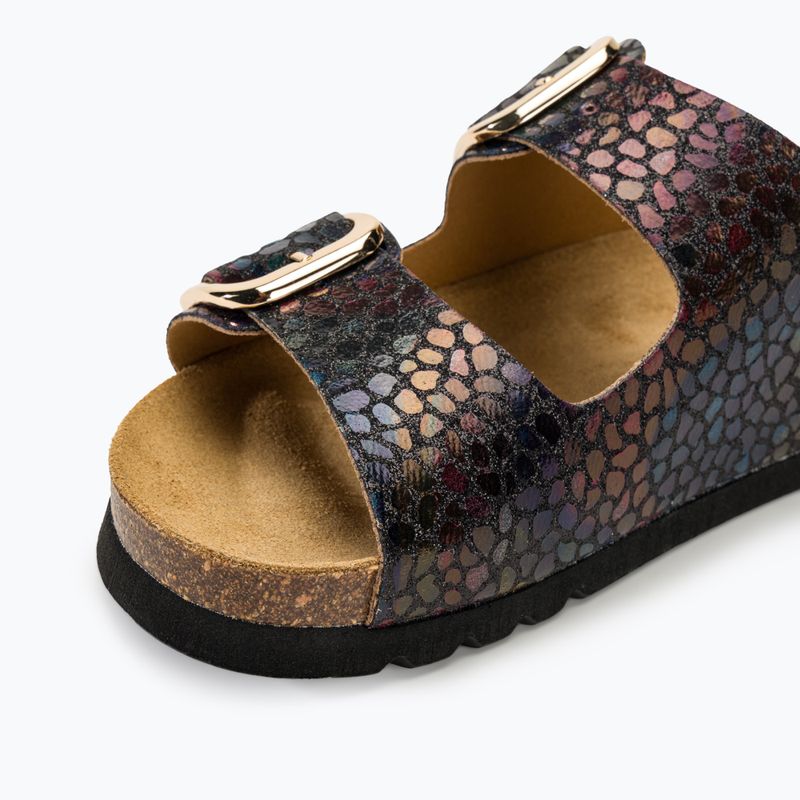 Scholl Noelle Texf black moteriškos šlepetės 7