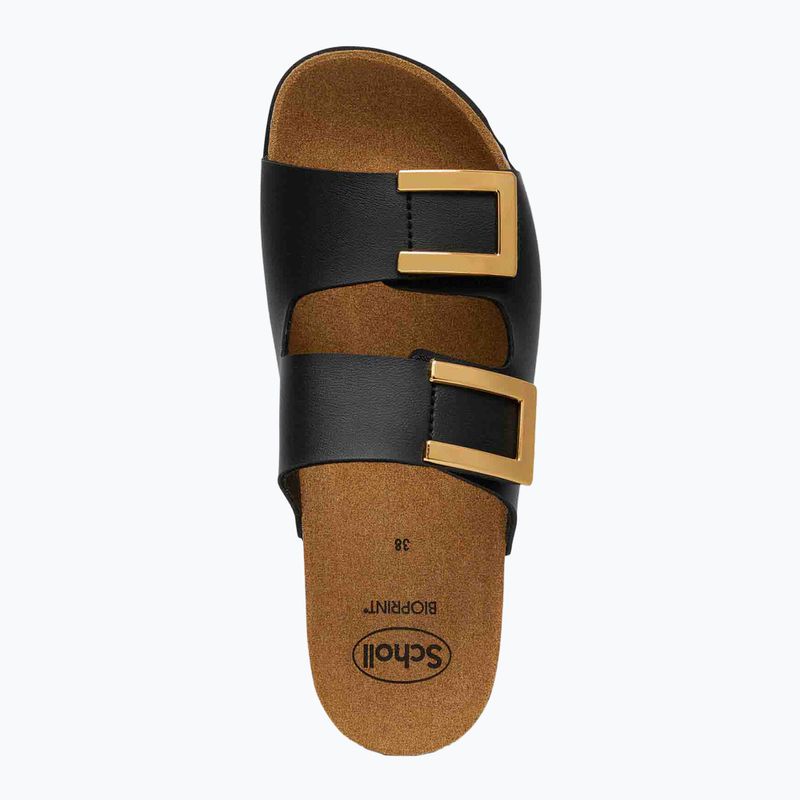 Moteriškos šlepetės Scholl Monterey 2 Straps Ad Med black 3