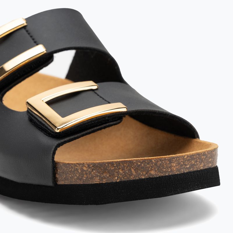 Moteriškos šlepetės Scholl Monterey 2 Straps Ad Med black 7