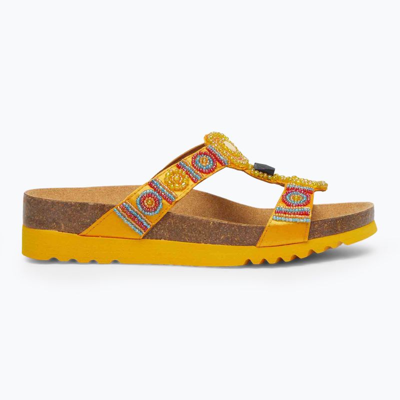 Moteriškos šlepetės Scholl New Bogota Wedge Med tangerine 2