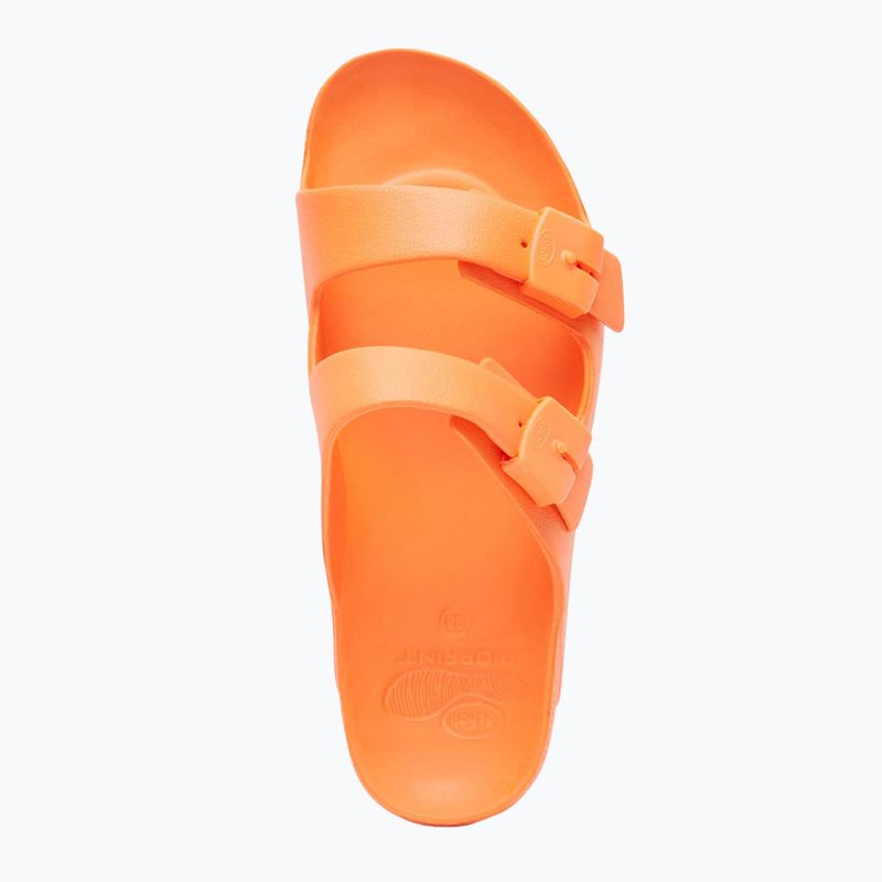 Scholl Bahia Med tangerine moteriškos šlepetės 3