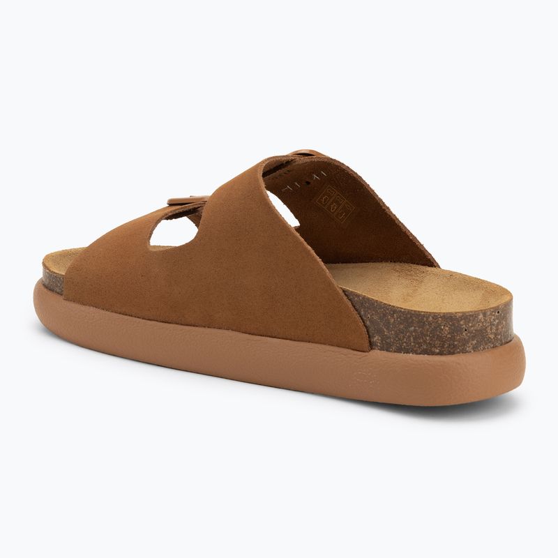 Moteriškos šlepetės Scholl Noelle Chunky Suede cognac 3