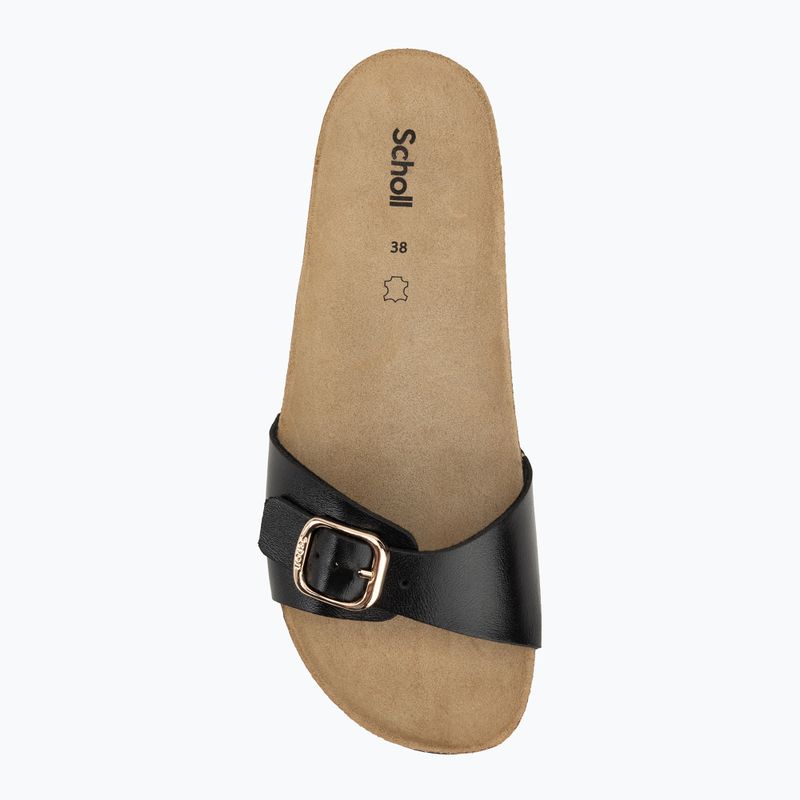 Moteriškos šlepetės Scholl Estelle Laminated black 5