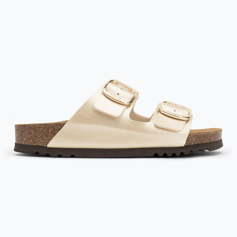 Moteriškos šlepetės Scholl Josephine Metal light gold 2