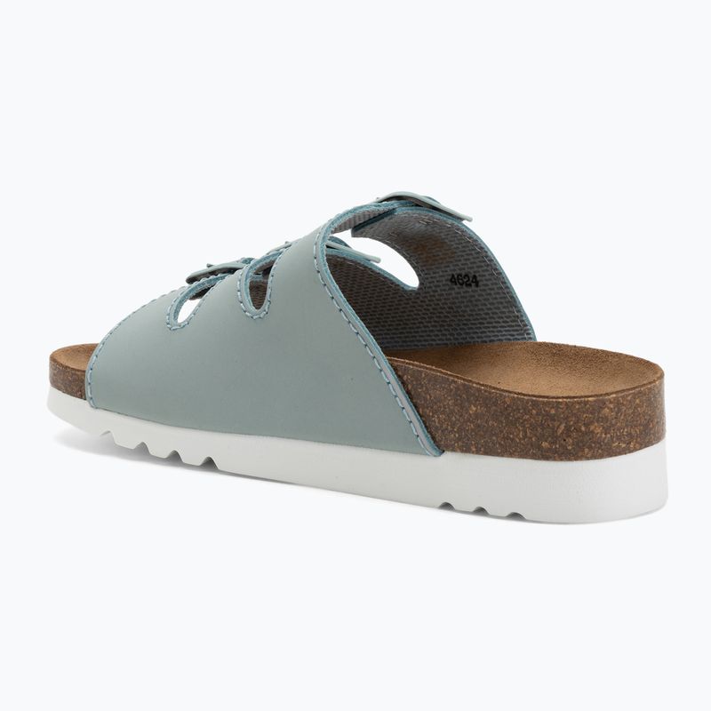 Moteriškos šlepetės Scholl Rio Wedge Ad Med pale blue 3