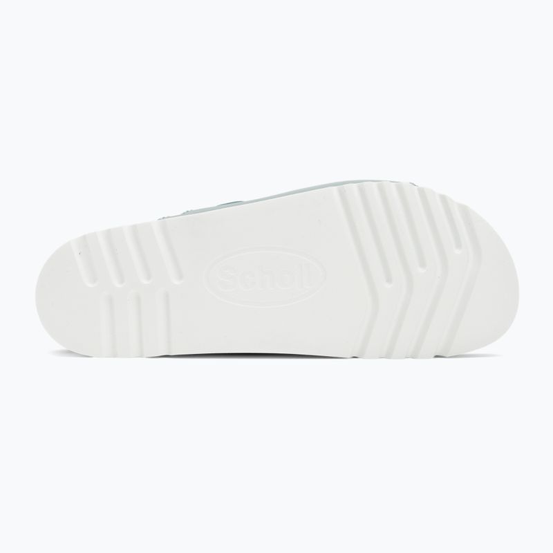 Moteriškos šlepetės Scholl Rio Wedge Ad Med pale blue 4