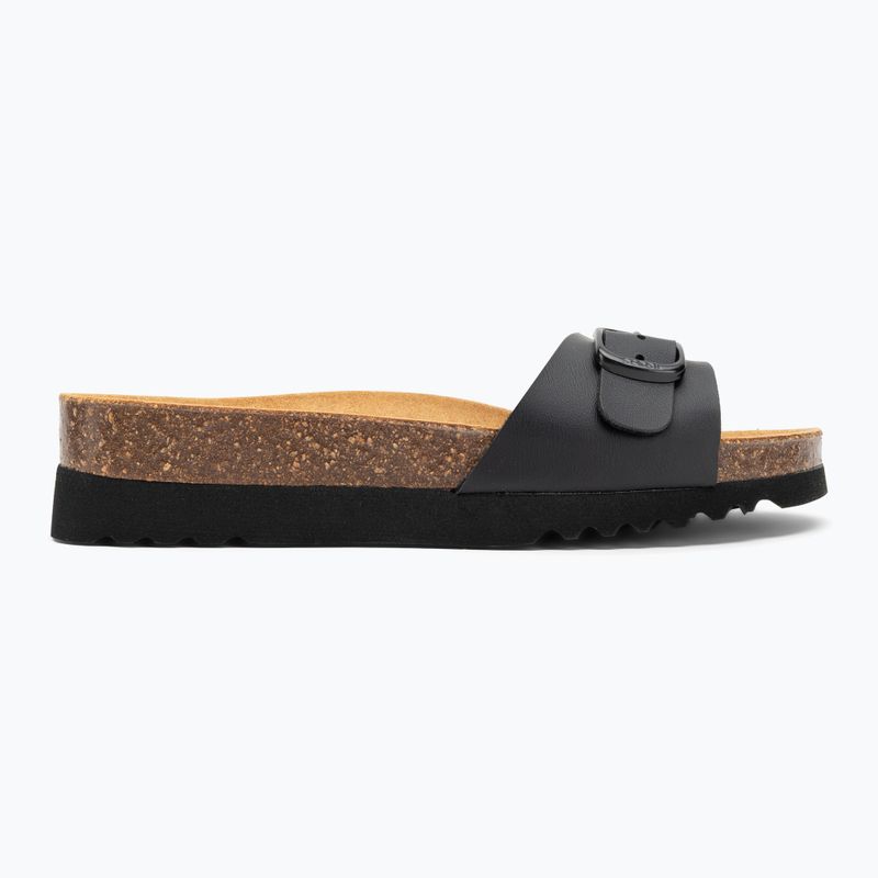 Moteriškos šlepetės Scholl Ginni Wide Med black 2