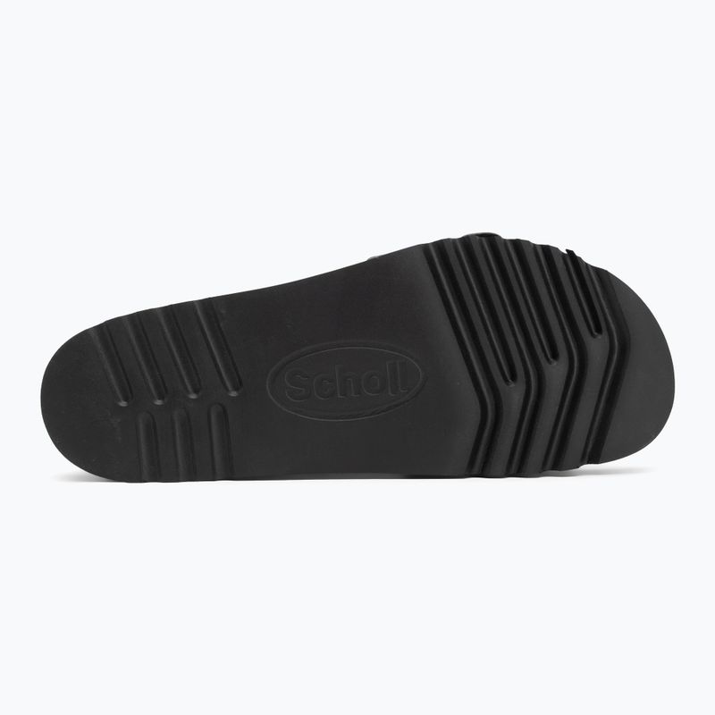 Moteriškos šlepetės Scholl Ginni Wide Med black 4