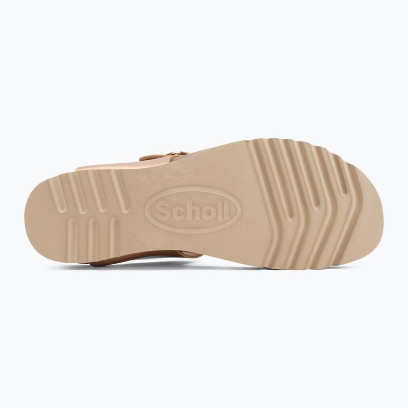 Moteriškos šlepetės per pirštą Scholl Boa Vista Med rose/gold 4