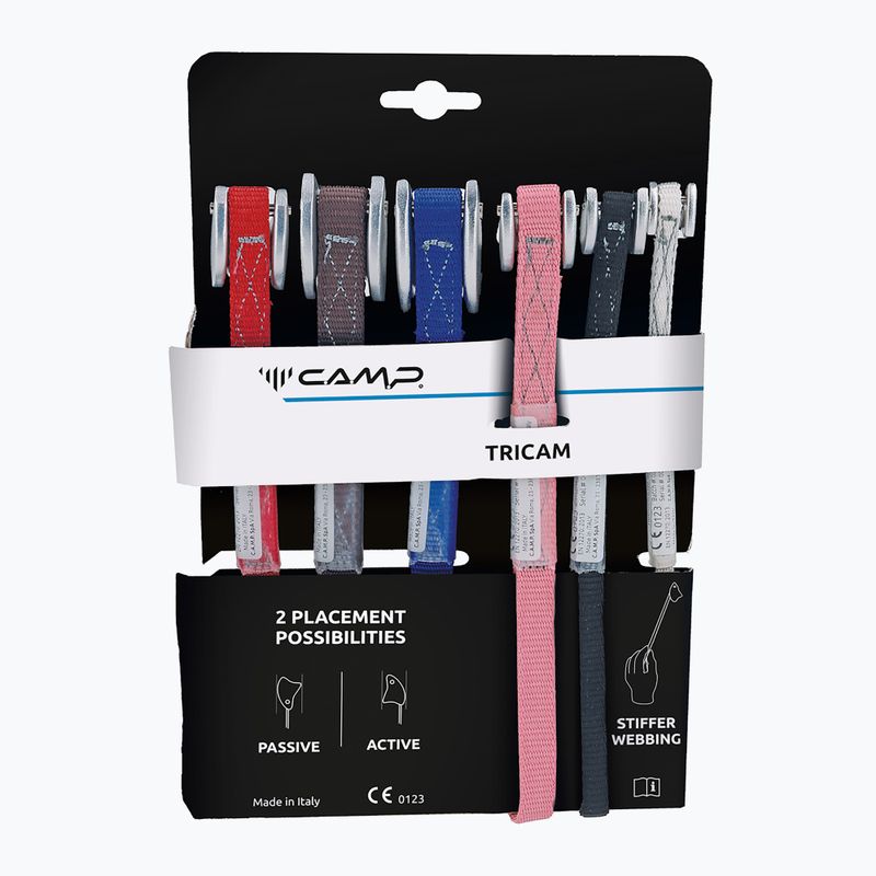 Įsukamų karbių rinkinys CAMP Tricam 6 pcs 2