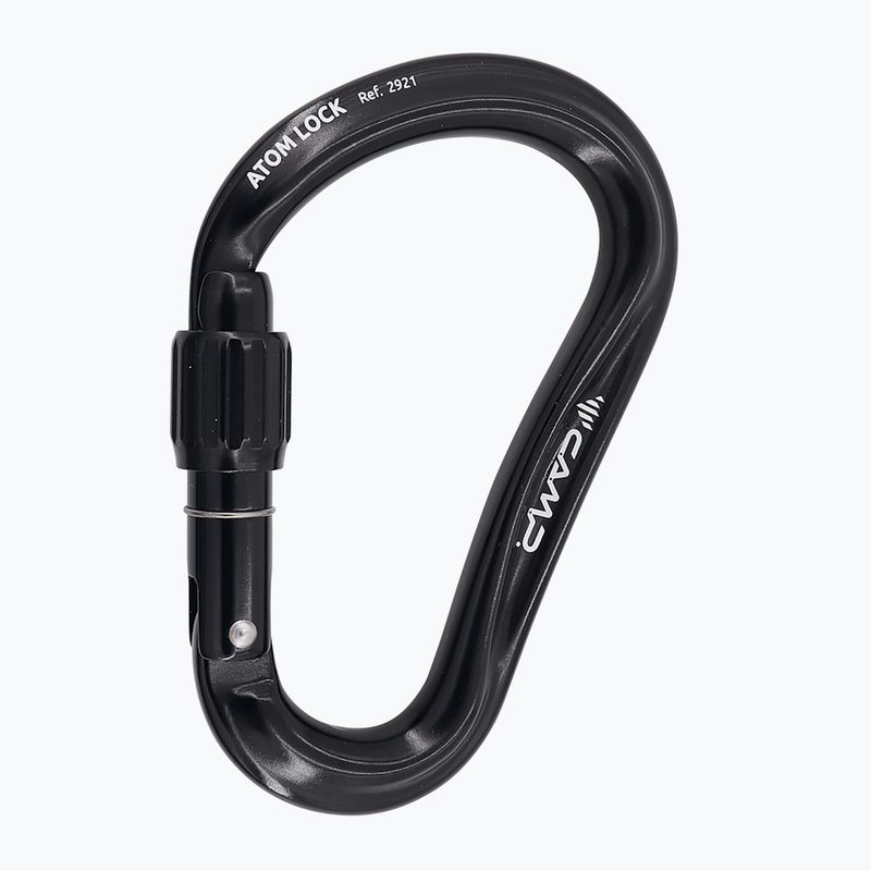Laipiojimo karabinas CAMP Atom Lock black