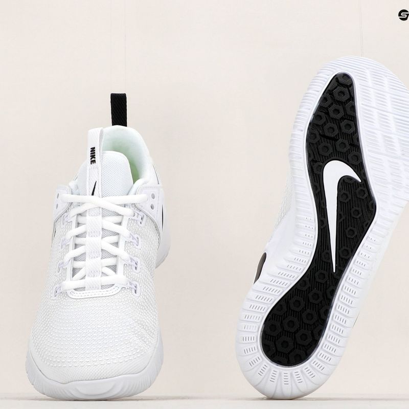 Nike Air Zoom Hyperace 2 moterų tinklinio bateliai balti AA0286-100 12