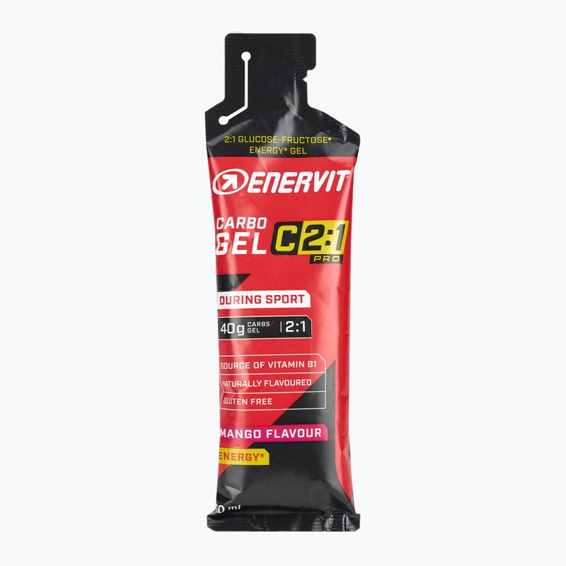 Energetinis gelis Enervit C2:1 Carbo Gel 60 ml mango