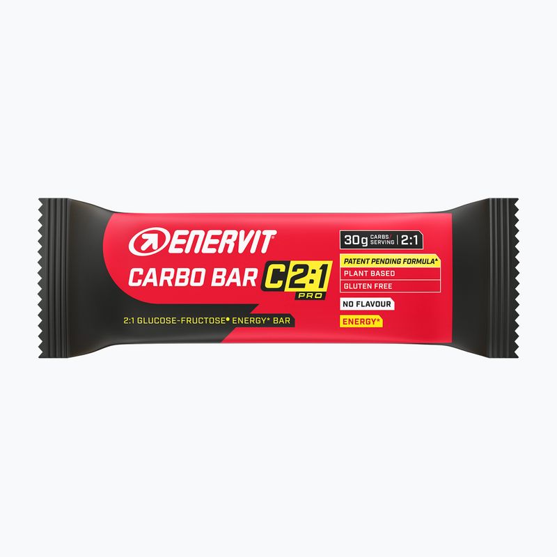 Enervit Carbo Bar C2:1 Pro No Flavour energinis batonėlis 45 g