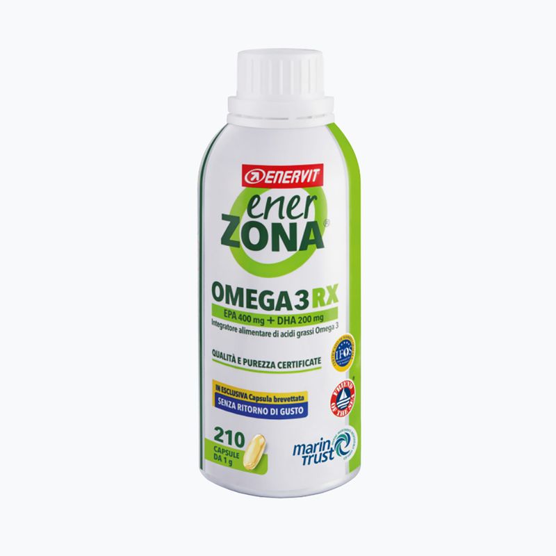 Riebalų rūgštys Enervit Enerzona Omega 3 RX 210 kapsulių