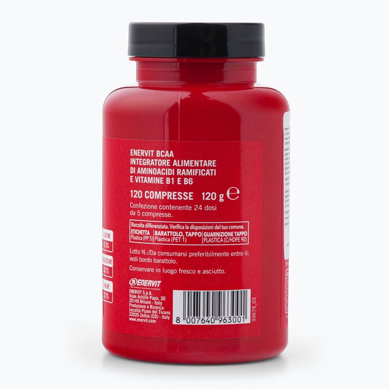 BCAA Enervit 96300 120 tablečių 3