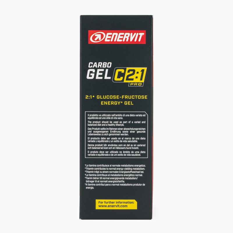 Energetinių gelių rinkinys Enervit Carbo Gel C2:1Pro 7 pcs x 60 ml mango 3