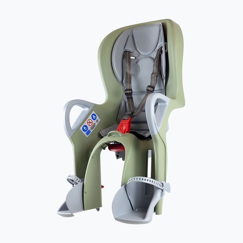 Sėdynė vaikui dviračiui Okbaby 10+ grey/sage 2