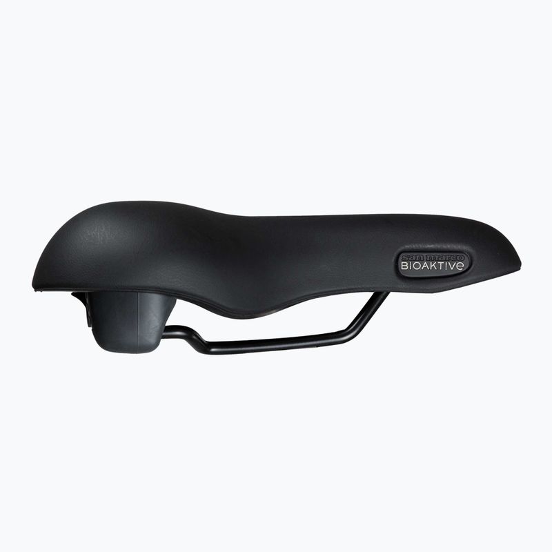 Vyriškas dviračio balnelis SAN MARCO Trekking Biofoam Large 30-60° black matte