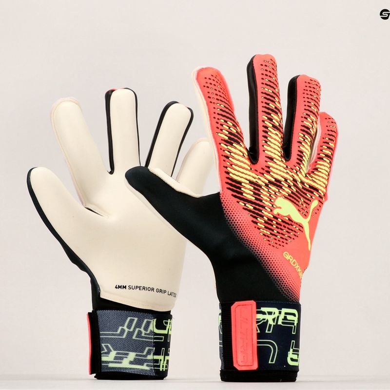 PUMA Ultra Grip 1 Hybrid vartininko pirštinės raudonos 041827 02 7