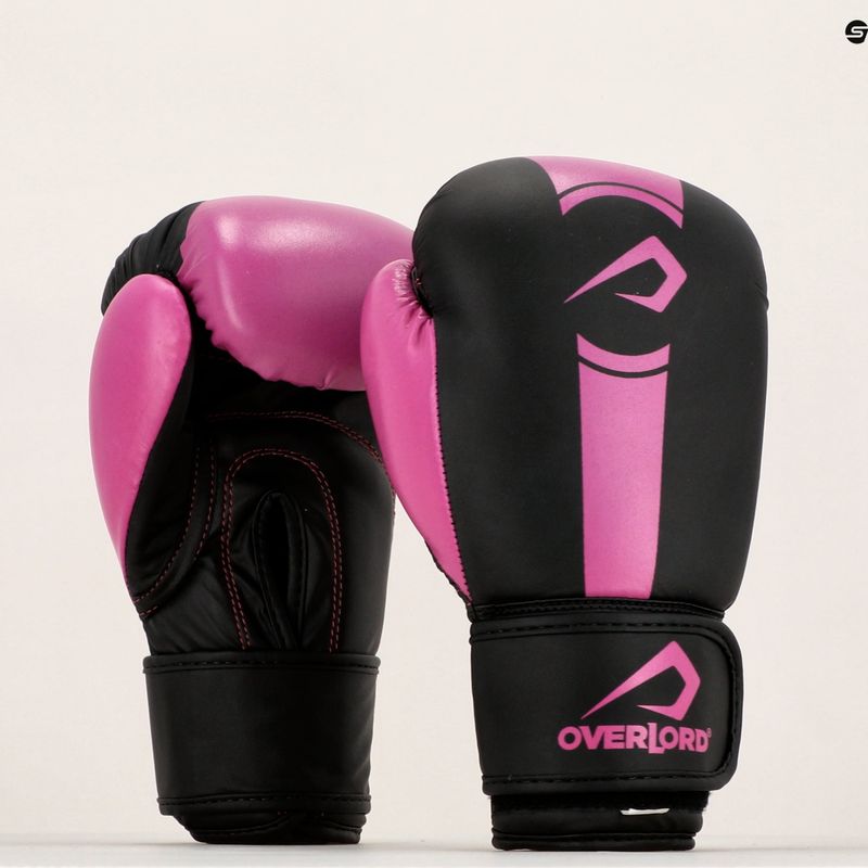 Overlord Boxer pirštinės juodos 100003-PK 11