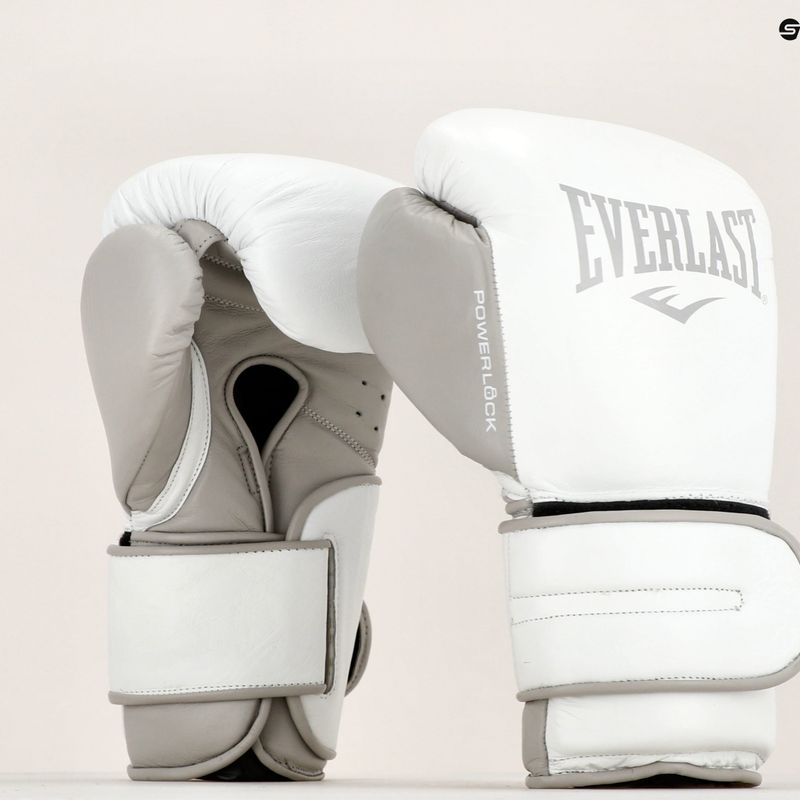 Everlast Power Lock 2 Premium bokso pirštinės baltos EV2272 8