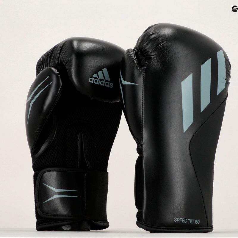 adidas Speed Tilt 150 bokso pirštinės juodos SPD150TG 7