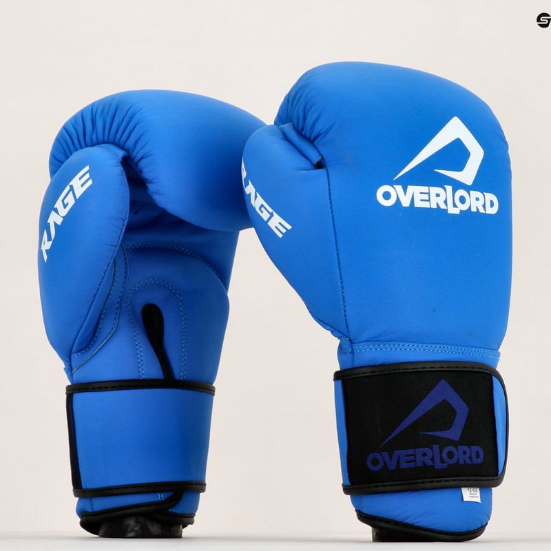 Overlord Rage mėlynos bokso pirštinės 100004-BL 11