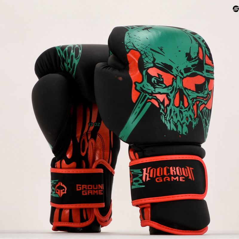 Ground Game Toxic bokso pirštinės juodos 21BOXGLOTOX10 6