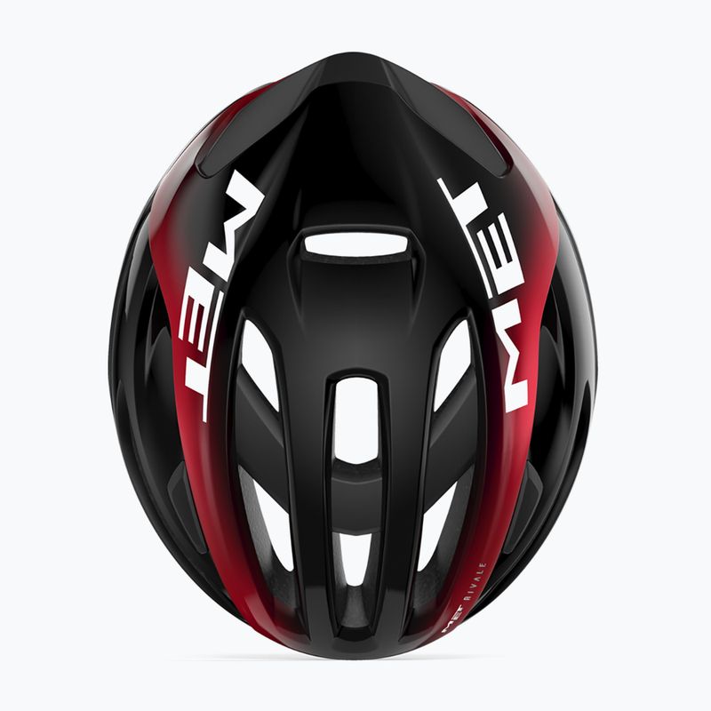 Dviračio šalmas MET Rivale II Mips black/ red metallic glossy 4