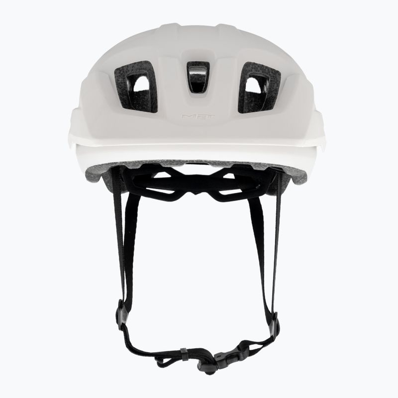 Dviračių šalmas MET Echo off white/bronze matt 2
