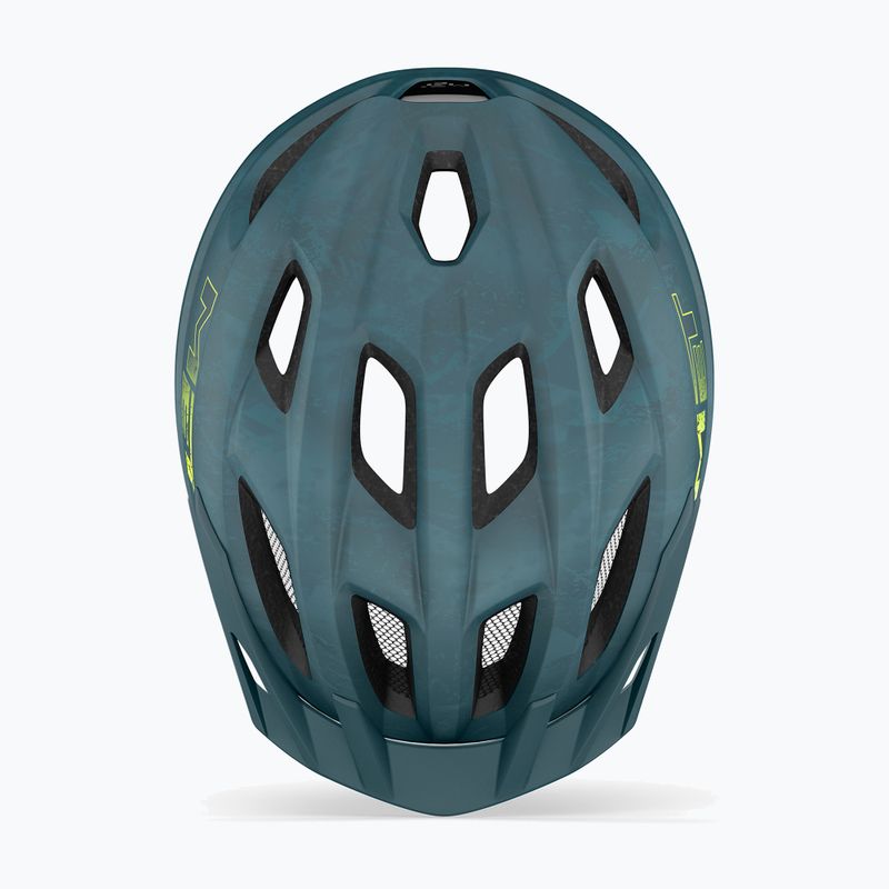 Vaikiškas dviratininko šalmas MET Crackerjack Mips petrol matt 4