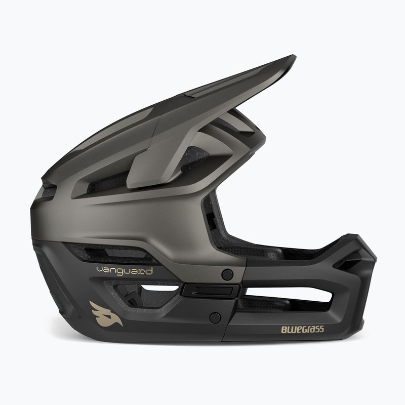 Dviračio šalmas Bluegrass Vanguard black matte 2