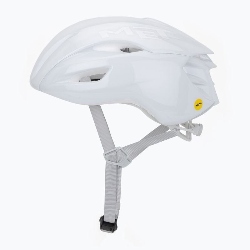 Dviračio šalmas MET Manta MIPS absolute white le 3