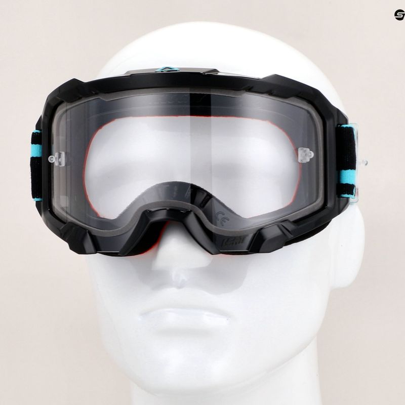 Leatt Velocity 4.5 degalų / skaidrūs dviratininkų akiniai 8023020440 9