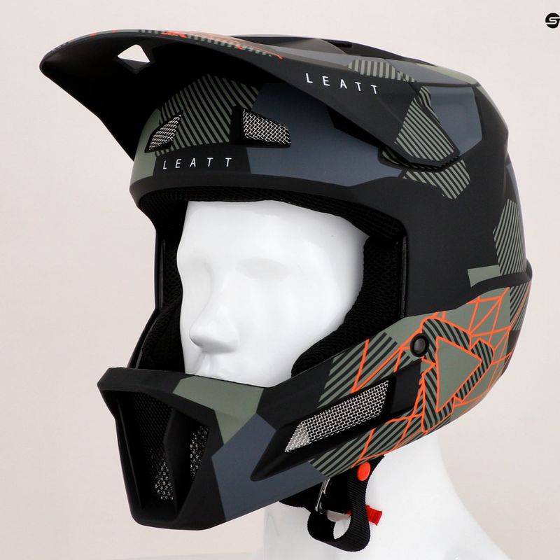 Leatt MTB dviratininko šalmas Gravity 2.0 V23 žalias/juodas 1023013903 13