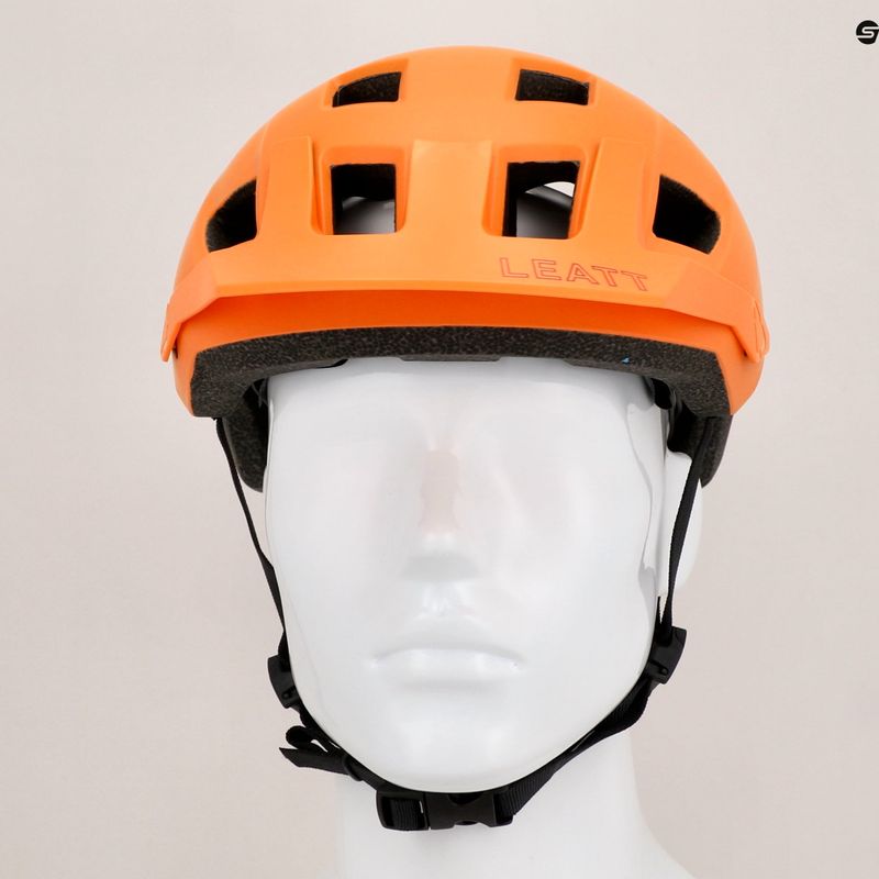 Leatt MTB dviratininko šalmas AllMtn 1.0 V23 oranžinis 1023015951 14