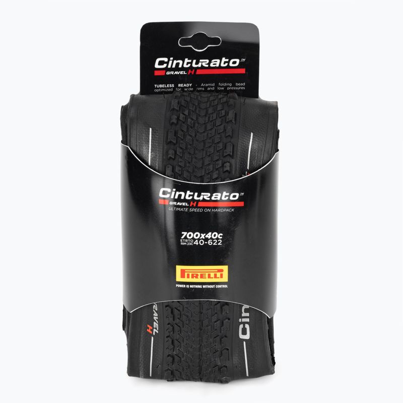 Dviračio padanga Pirelli Cinturato Gravel Hard TLR 700 x 40C black 2