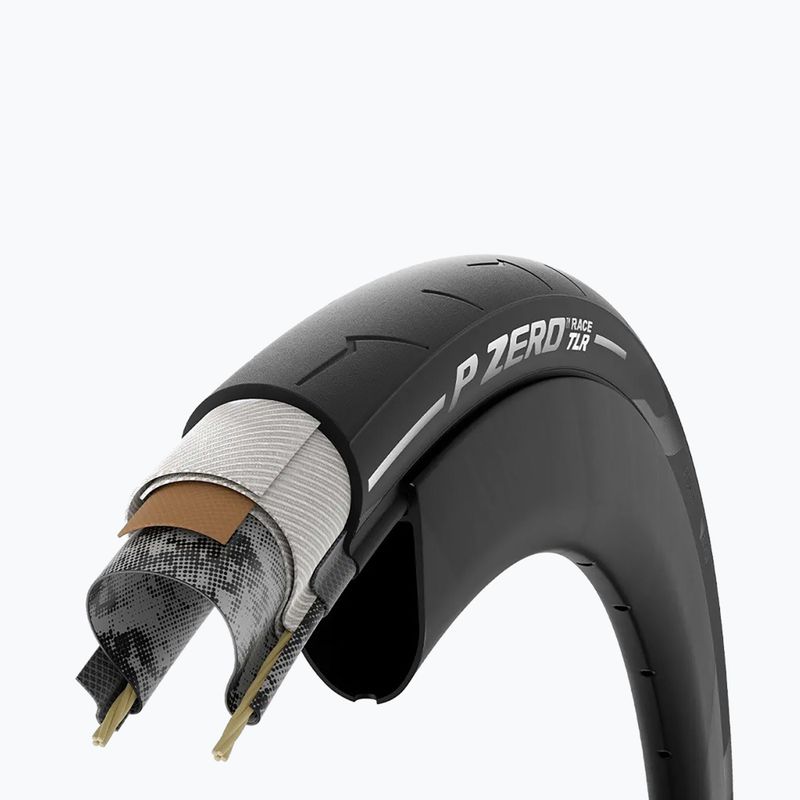 Dviračio padanga Pirelli P Zero Race TLR SpeedCore black 2