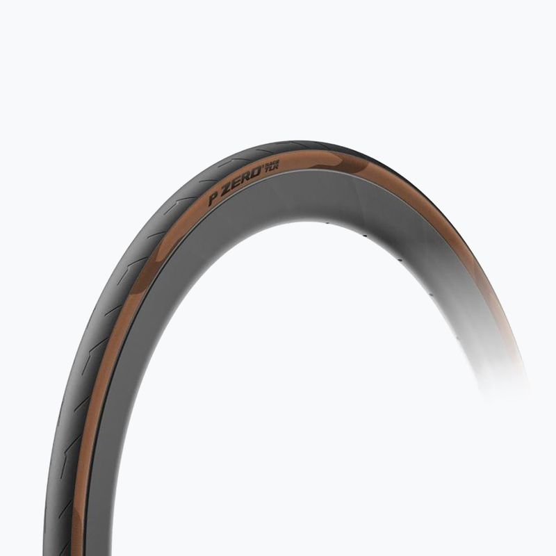 Pirelli P Zero Race TLR Classic riedanti juoda/ruda dviračių padanga 3984100