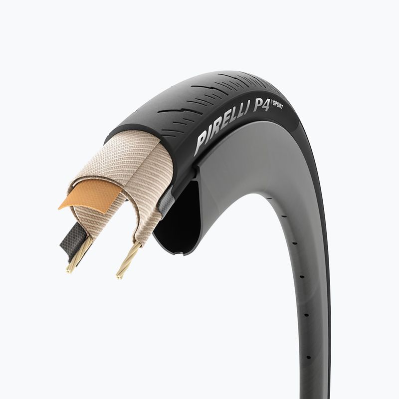 Dviračio padanga Pirelli P4 Sport 700 x 28C black 2