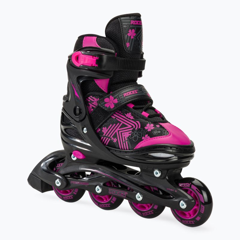 Vaikiški riedučiai Roces Jokey 3.0 black/pink
